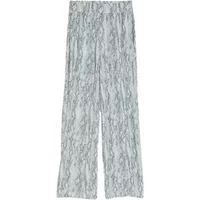 Damen Wide Leg Python-Hose Tom Tailor Denim