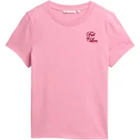 Druck T-Shirt aus Baumwolle für Damen Tom Tailor Denim