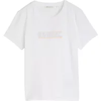 Damen Baumwoll T-Shirt mit Muster Tom Tailor Denim