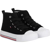 Women's high top Trainers Tommy Hilfiger Black
