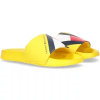 slides with printed flag child Tommy Hilfiger