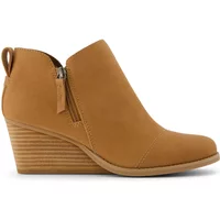 Leather boots woman Toms Goldie