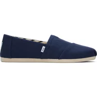 Women's wide-cut espadrilles in recycled cotton canvas Toms Alpargata