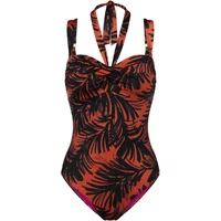 Badeanzug einteilig formender Stoff Damen Triumph Summer Palm