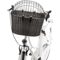 Fietsmand vooraan voor honden Trixie
