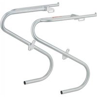 Velo Store - UK Silver luggage rack Tubus Duo Lowrider | Extra 10% off with Subscription, Postage £16.79 to UK Fedex.
