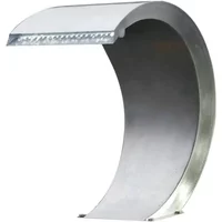 Cascade mamba inox met LED-verlichting Ubbink