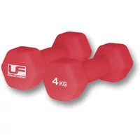 Neoprene-covered hexagonal dumbbell UFE (x2) image 2