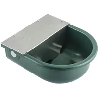 Abreuvoir cheval en acier inoxydable avec plaque Umbria Equitazione