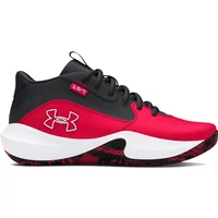 Under Armour Lockdown 7 GS Kids Rouge Chaussures de basketball enfant Under Armour Grade School Lockdown 7