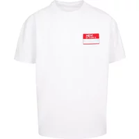 Oversized T-shirt Upscale Hey! My Name Is