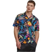 Shirt Urban Classics Viscose AOP Resort