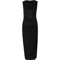 Women's Long Dress Urban Classics Ruffled Mesh Women's Long Dress Urban Classics Ruffled Mesh