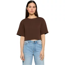 Women's Crop T-Shirt Urban Classics Terry