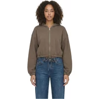 Damen kurz und flauschig Kapuzenpullover Urban Classics