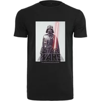 T-shirt Urban Classics Star Wars Darth Vader Logo