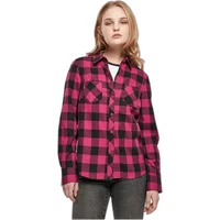 Flanellhemd, kariert, Damen Urban Classics
