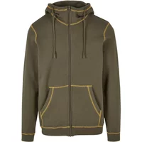 Contrasting zipped hoodie Urban Classics Organic