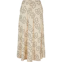 Mid-length skirt viscose woman Urban Classics