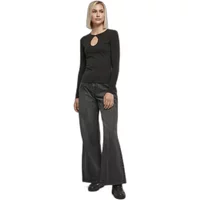 Women's long sleeve T-shirt Urban Classics Organic Keyhole