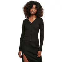 Damen-Kurzstrickjacke aus Rippstrick Urban Classics GT