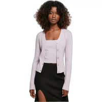 Women's ribbed knit short cardigan Urban Classics