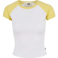 Retro T-shirt court Women's stretchy Urban Classics Organic
