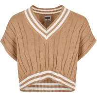 Women's short knit sweater Urban Classics College