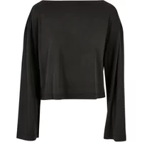 Women's long sleeve modal short boat neck t-shirt Urban Classics