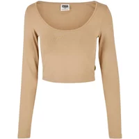 Women's long sleeve crop T-shirt Urban Classics Organic