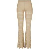 Legging flared knit to crochet woman Urban Classics