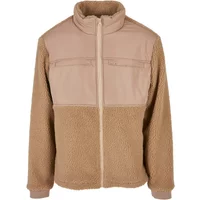 Sherpa fleece Urban Classics Patched
