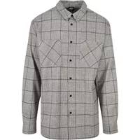 Oversized long sleeve plaid shirt Urban Classics