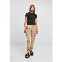 Women's large size Polo shirt Urban Classics Rib