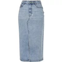 Mid-length denim skirt for women Urban Classics