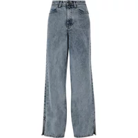 Women's wide leg slit jeans Urban Classics