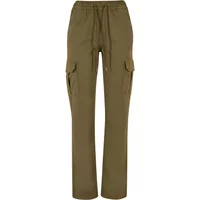 Cargohose mit hoher Taille, Damen Urban Classics Twill
