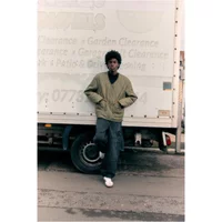 Thick tapered baggy cargo jeans in ounces Urban Classics