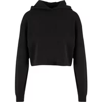 Kurz geschnittene, oversized Kapuzenpullover für Damen Urban Classics