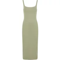 Langes Baumwolljerseykleid für Damen Urban Classics Basic