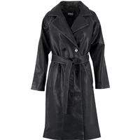 Lederjacke Damen Urban Classics Trenchcoat