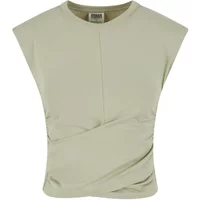 Damen-Crop-Top Urban Classics Wrapped