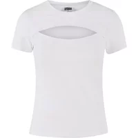Short T-shirt for women Urban Classics Cut Out