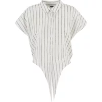 Gestreifte Bluse, Damen Urban Classics Structured