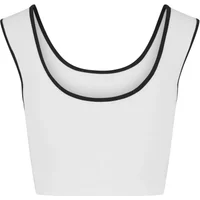 Women's cropped tank top Urban Classics Contrast