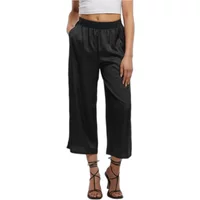 Hosen weit aus Satin für Frauen Urban Classics