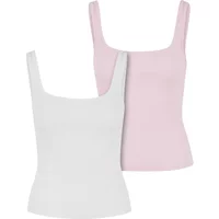 Damen Tanktop mit weitem Ausschnitt Urban Classics (x2)