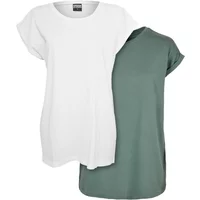T-Shirts mit verlängerten Schultern Frau Urban Classics (x2)