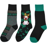 Football Socks Urban Classics Christmas Dog (x3)