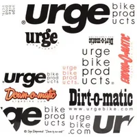 Velo Store - UK Sticker sheet for all models Urge BP | Extra 10% off with Subscription, Postage £16.79 to UK Fedex.